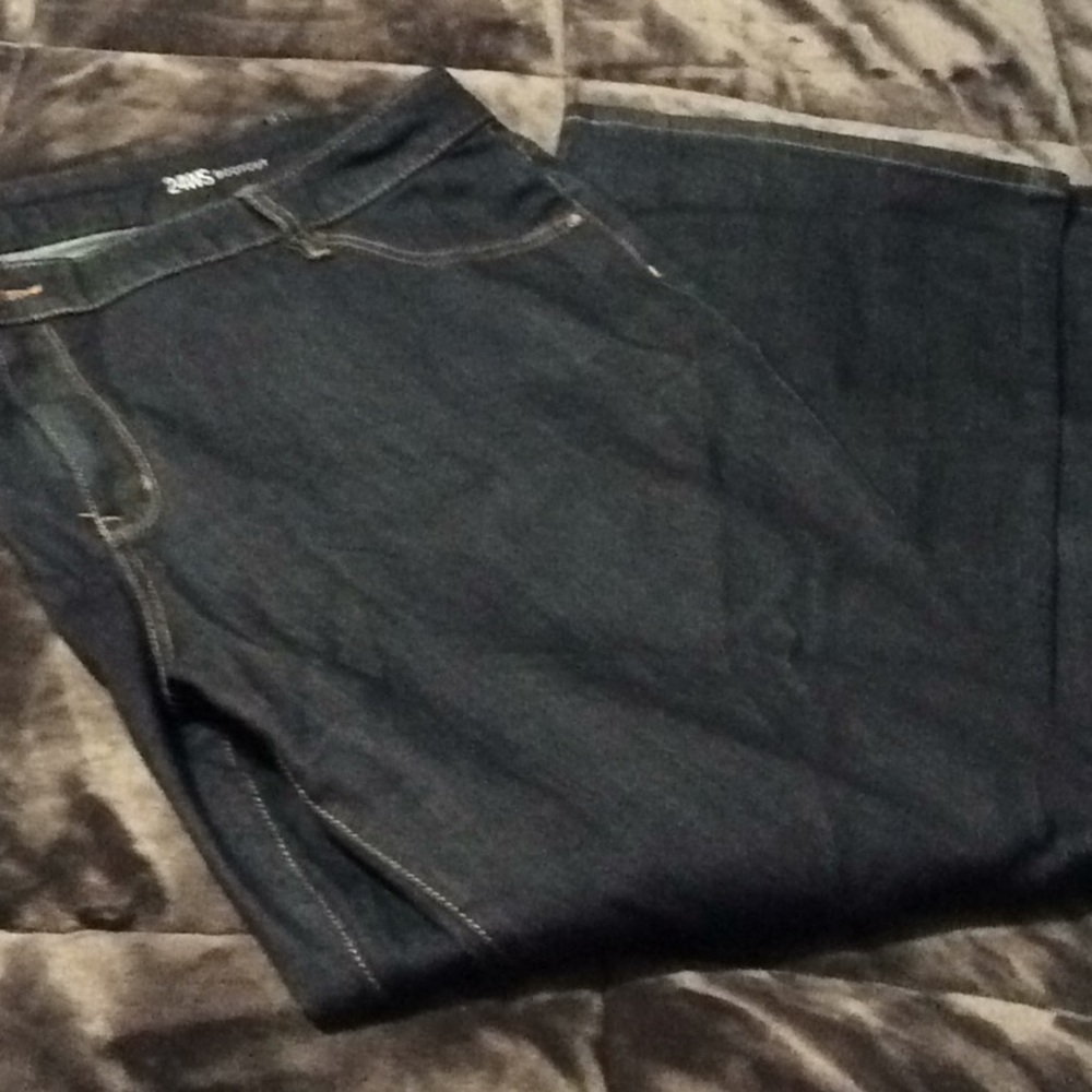 A.N.A. Dark Wash Bootcut Jeans -Like New 24ws